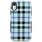 As if! | Light Blue Plaid Case