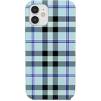 As if! | Light Blue Plaid Case
