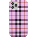 As if! | Light Purple Plaid Case