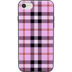 As if! | Light Purple Plaid Case
