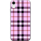As if! | Light Purple Plaid Case