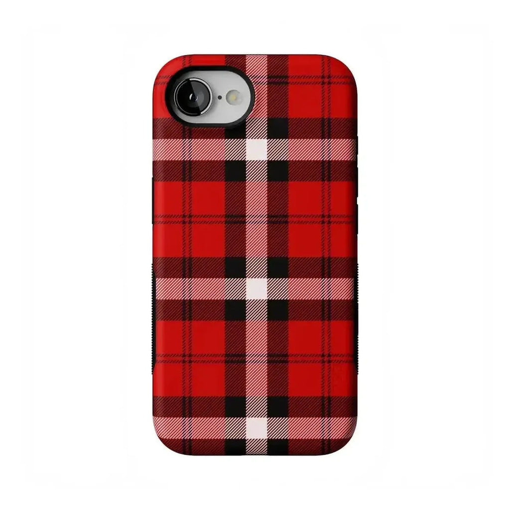 As if! | Red Plaid Case