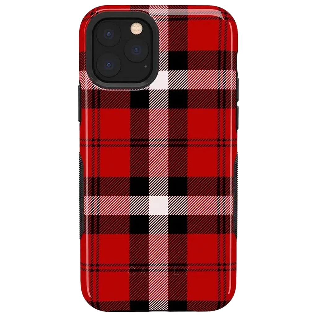 As if! | Red Plaid Case