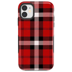 As if! | Red Plaid Case
