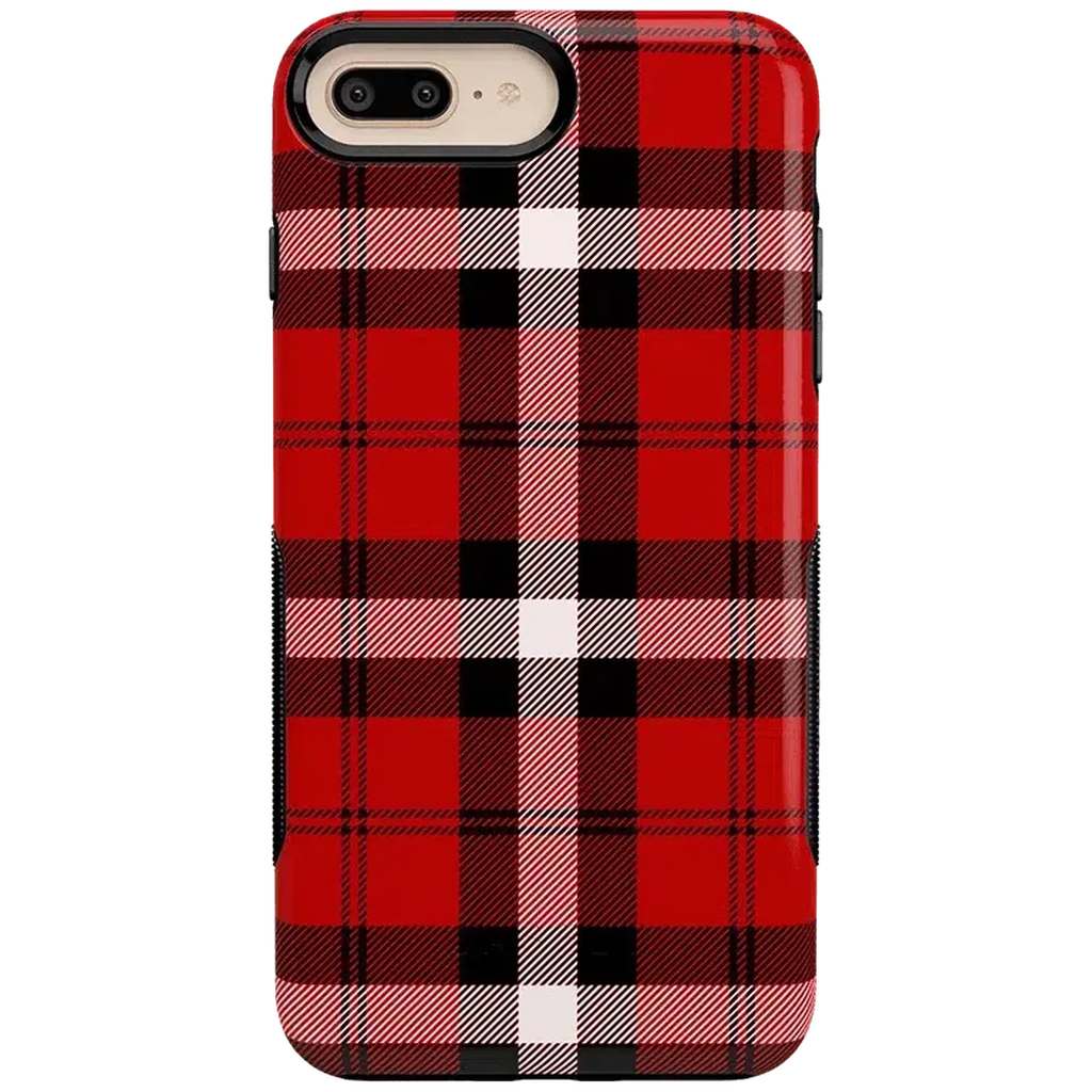 As if! | Red Plaid Case