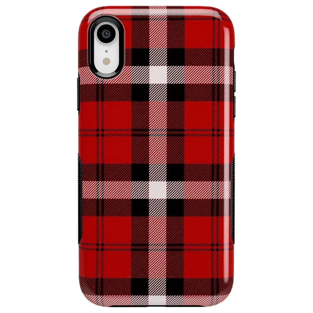 As if! | Red Plaid Case