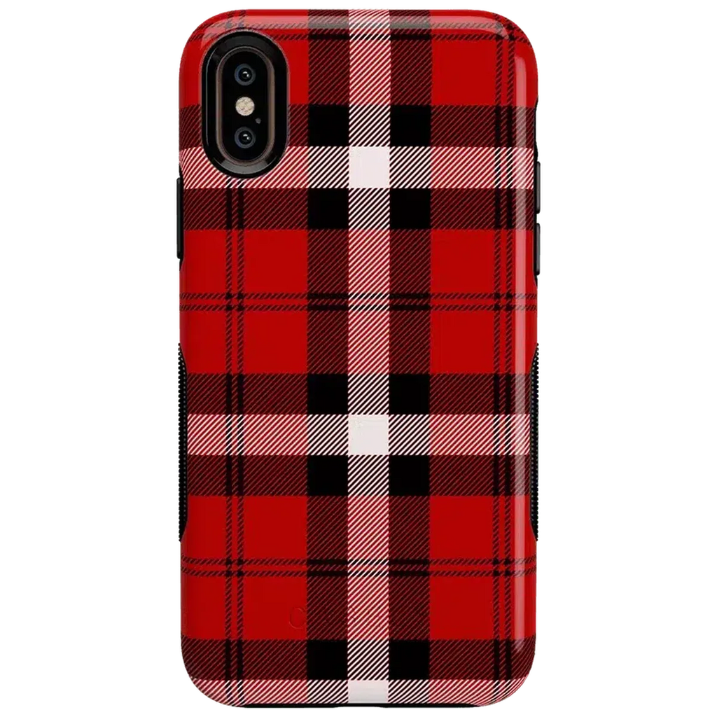 As if! | Red Plaid Case