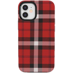 As if! | Red Plaid Case