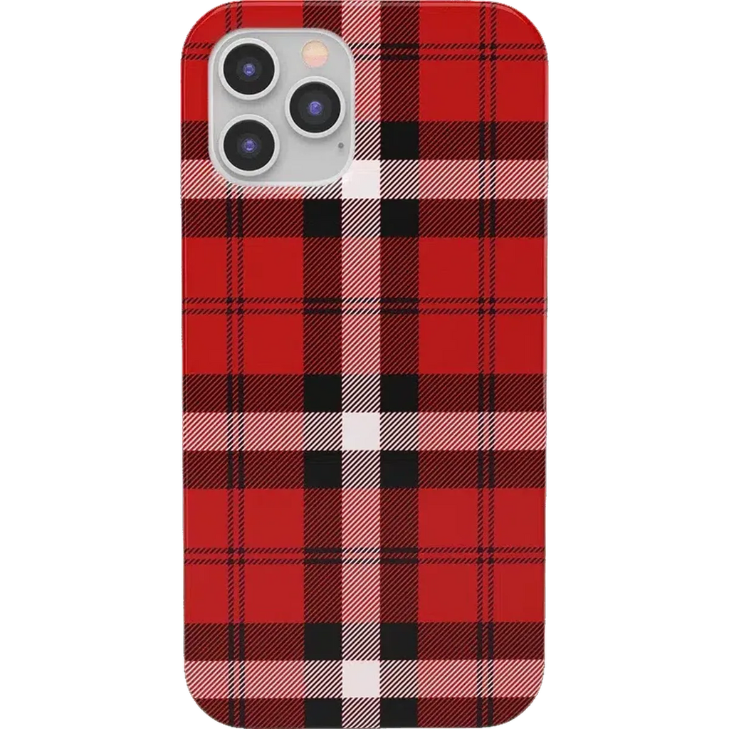 As if! | Red Plaid Case