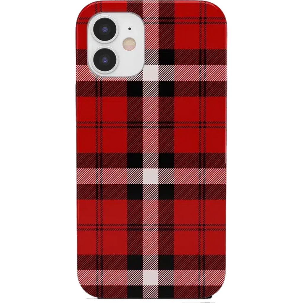 As if! | Red Plaid Case