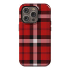 As if! | Red Plaid Case