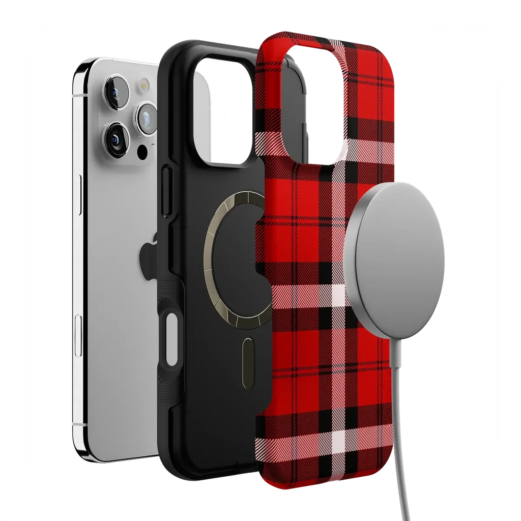 As if! | Red Plaid Case