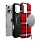 As if! | Red Plaid Case