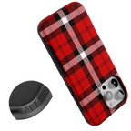 As if! | Red Plaid Case
