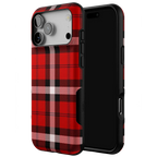 As if! | Red Plaid Case