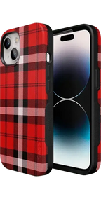 As if! | Red Plaid Case