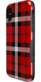 As if! | Red Plaid Case