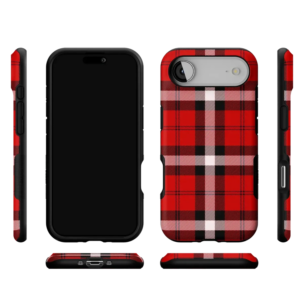 As if! | Red Plaid Case