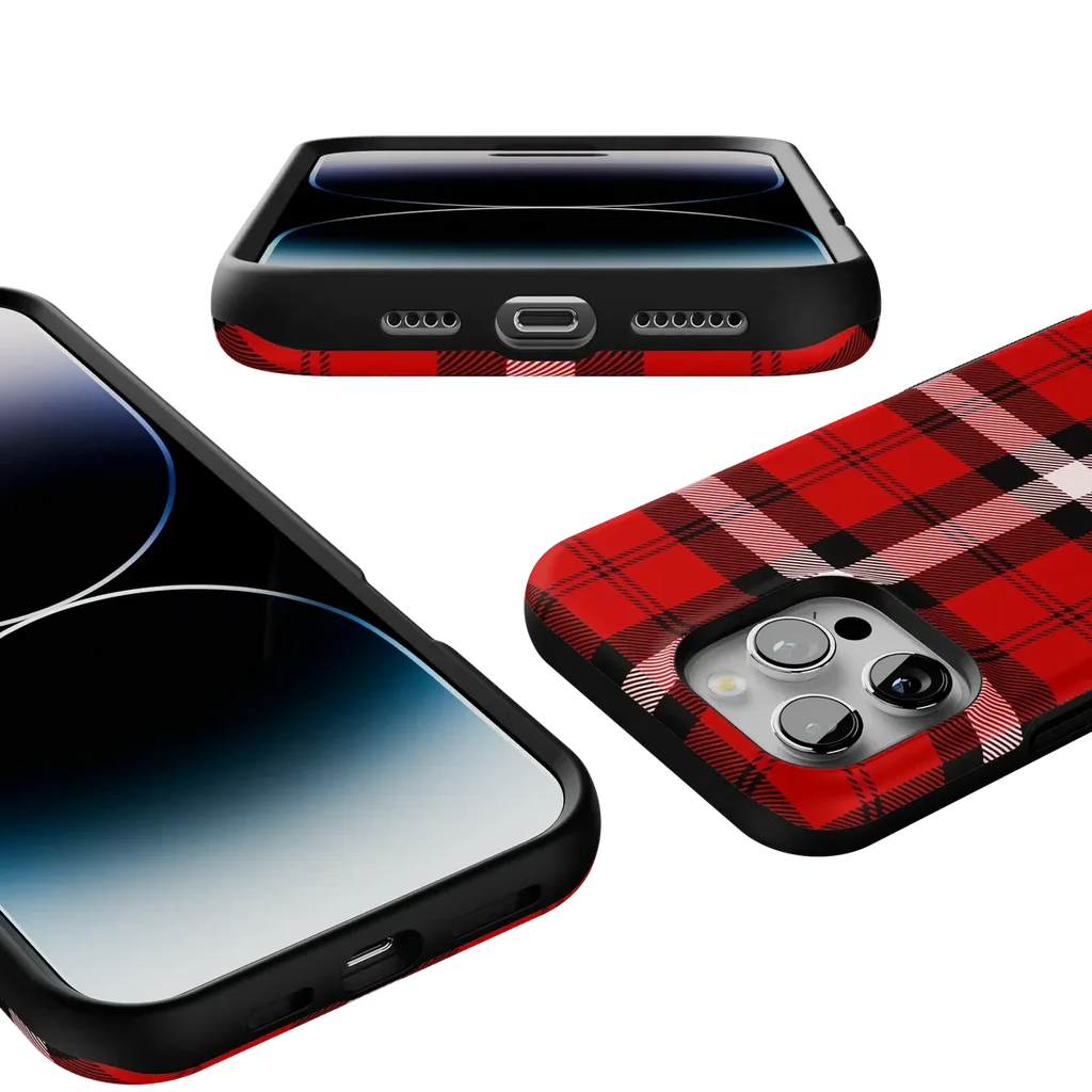 As if! | Red Plaid Case