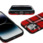 As if! | Red Plaid Case