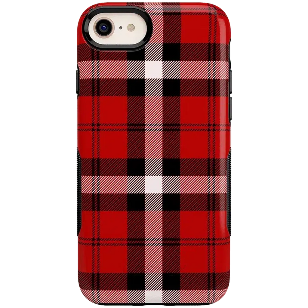 As if! | Red Plaid Case