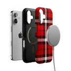 As if! | Red Plaid Case
