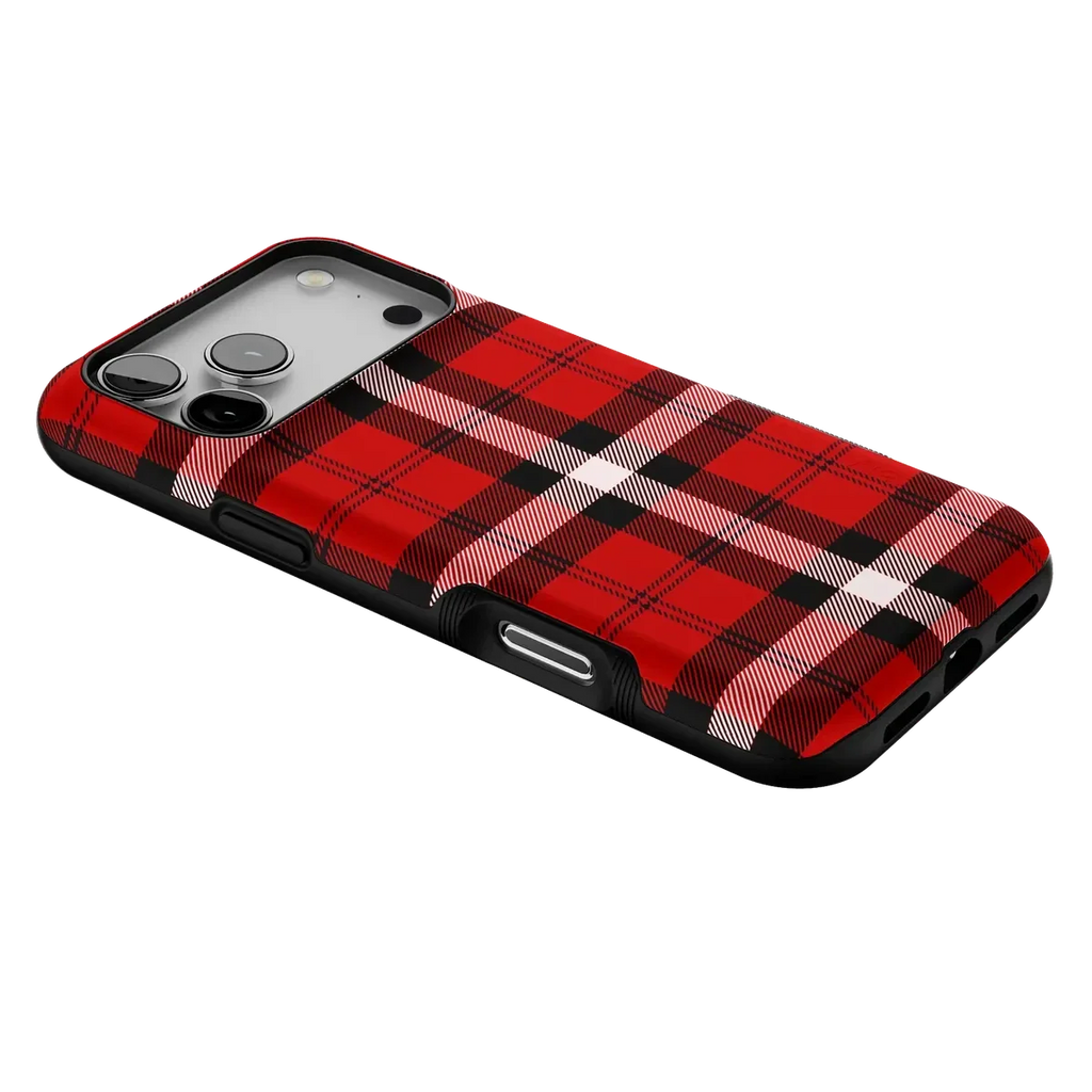 As if! | Red Plaid Case