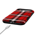 As if! | Red Plaid Case