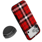 As if! | Red Plaid Case