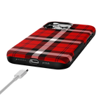 As if! | Red Plaid Case