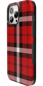 As if! | Red Plaid Case