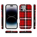 As if! | Red Plaid Case