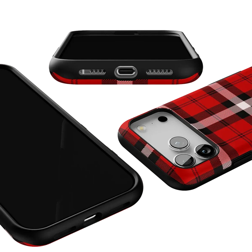 As if! | Red Plaid Case