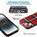 As if! | Red Plaid Case