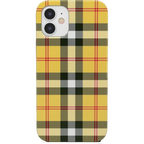 As if! | Yellow Plaid iPhone Case