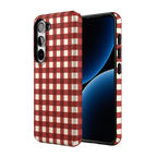 Checked Twice | Red Plaid Case