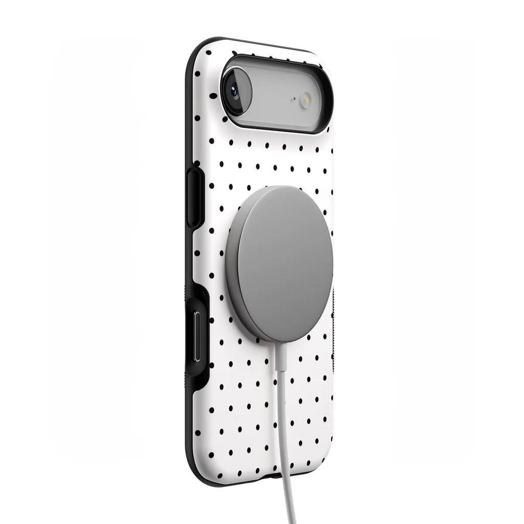 On the Dot | Black Polka Dot Case