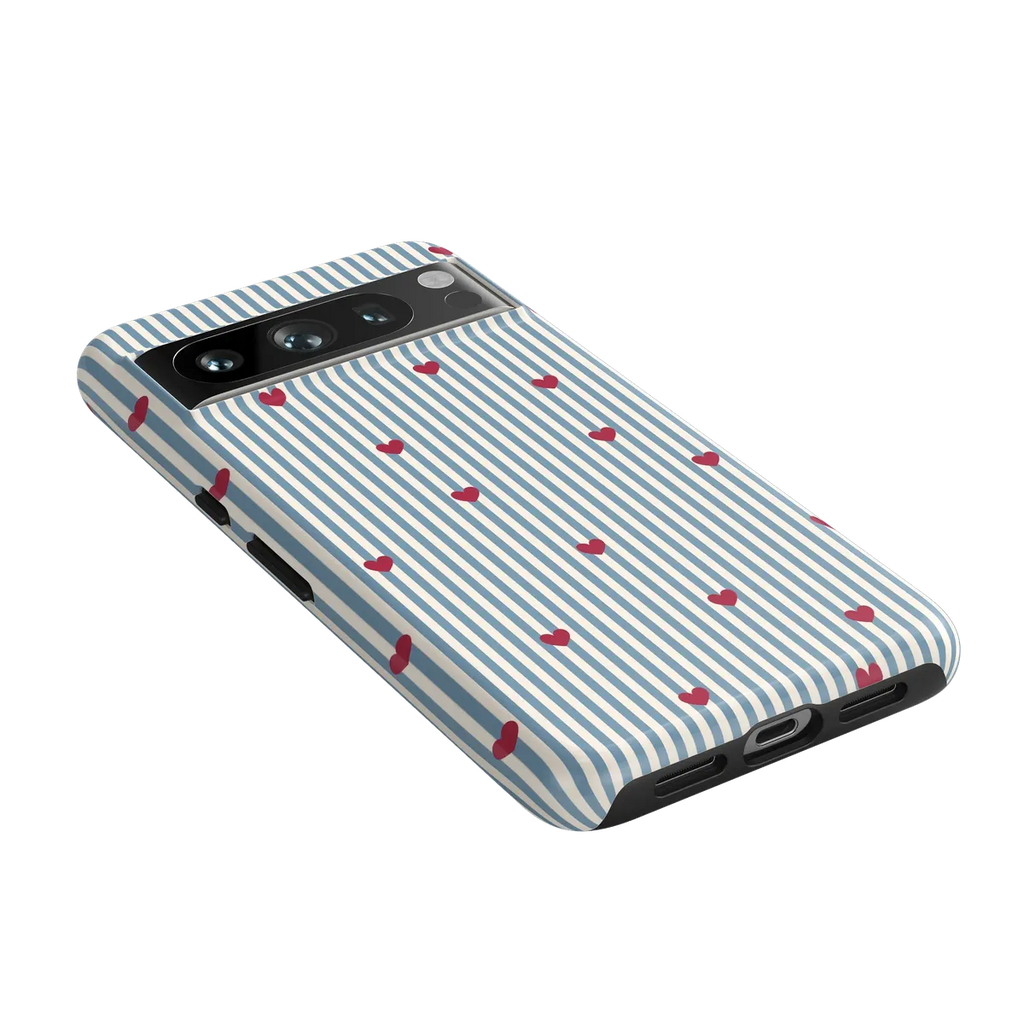 Love Lines | Blue Stripes Case