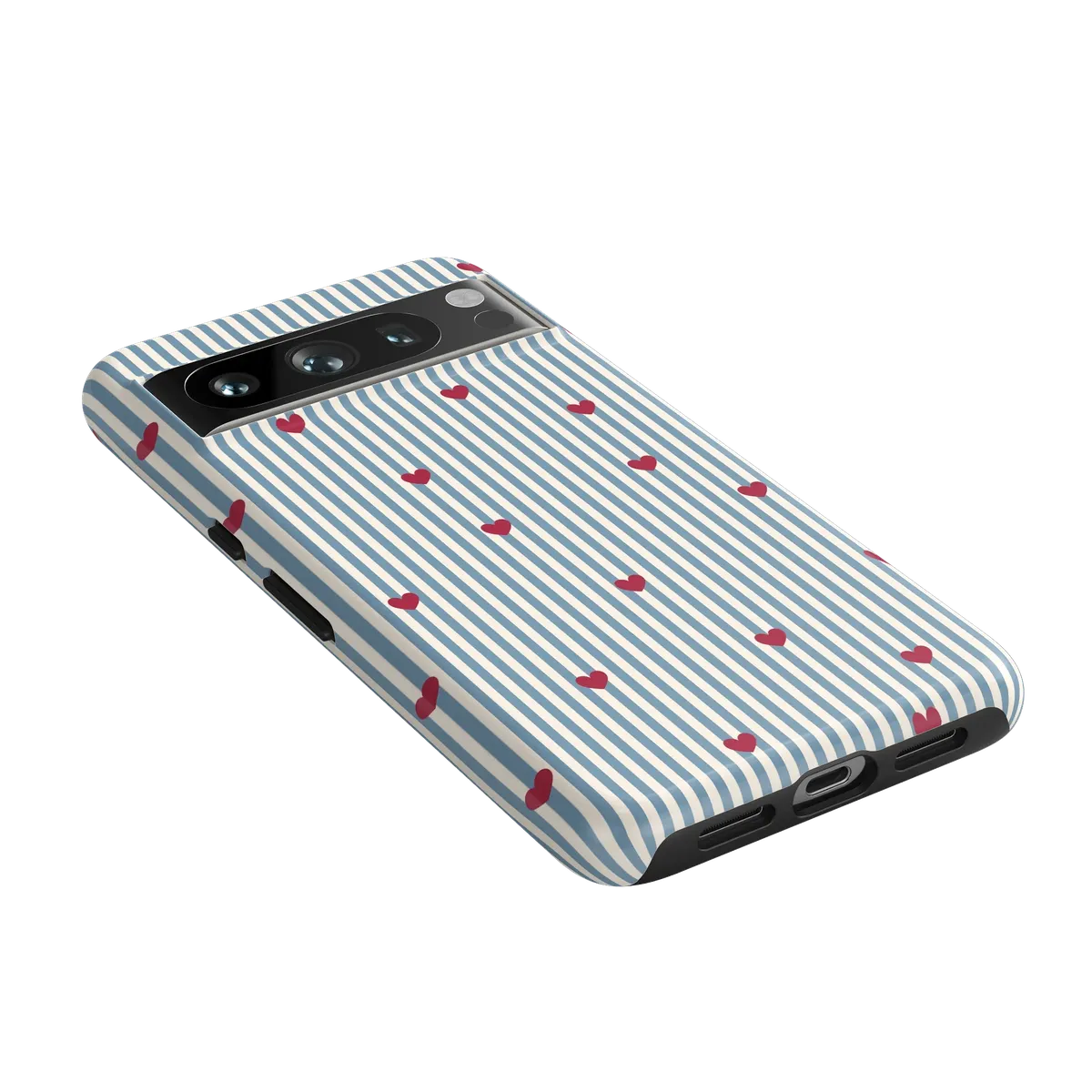 Love Lines | Blue Stripes Case