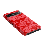 Final Rose | Red & Pink Floral Case