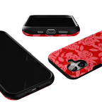 Final Rose | Red & Pink Floral Case