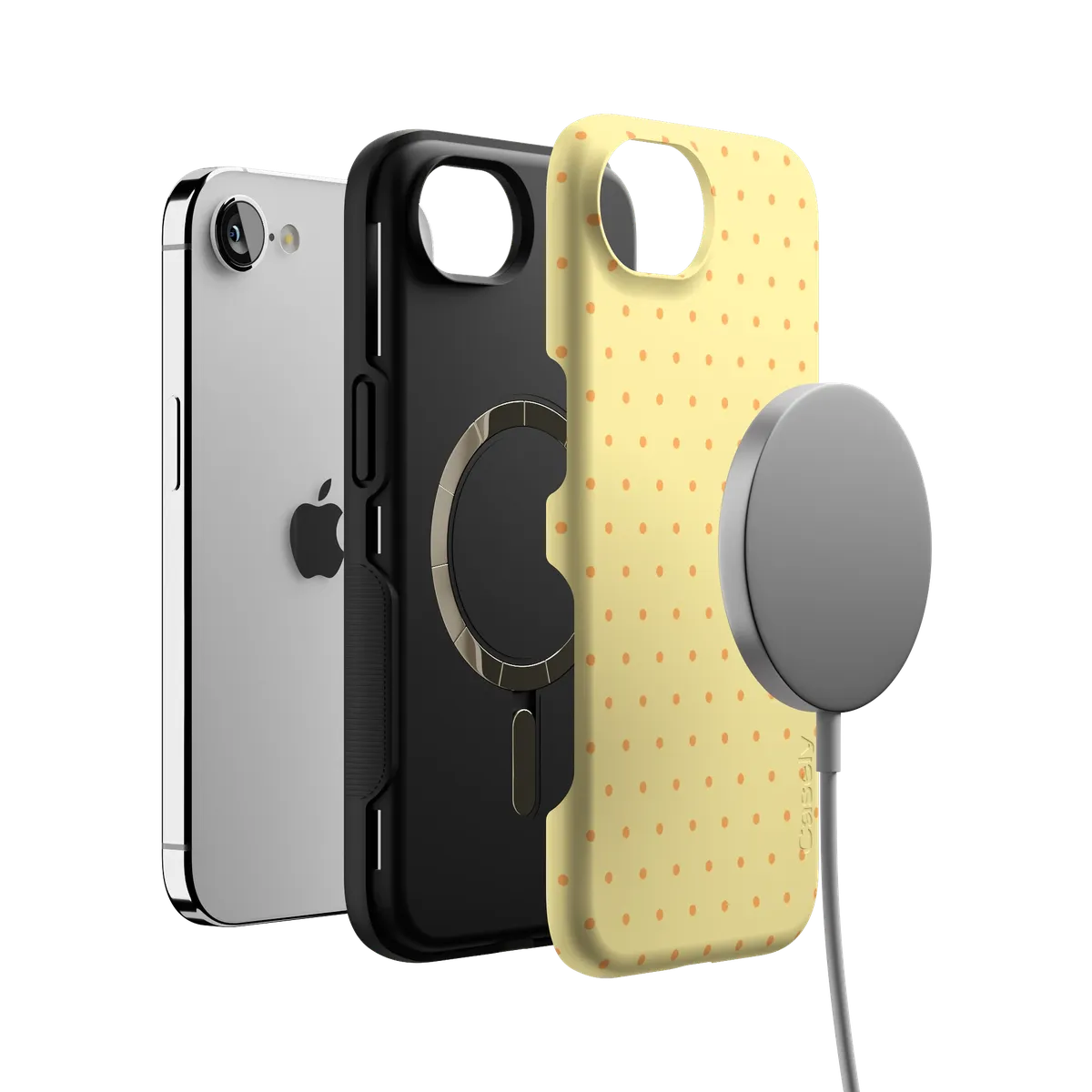 On the Dot | Yellow Polka Dot Case