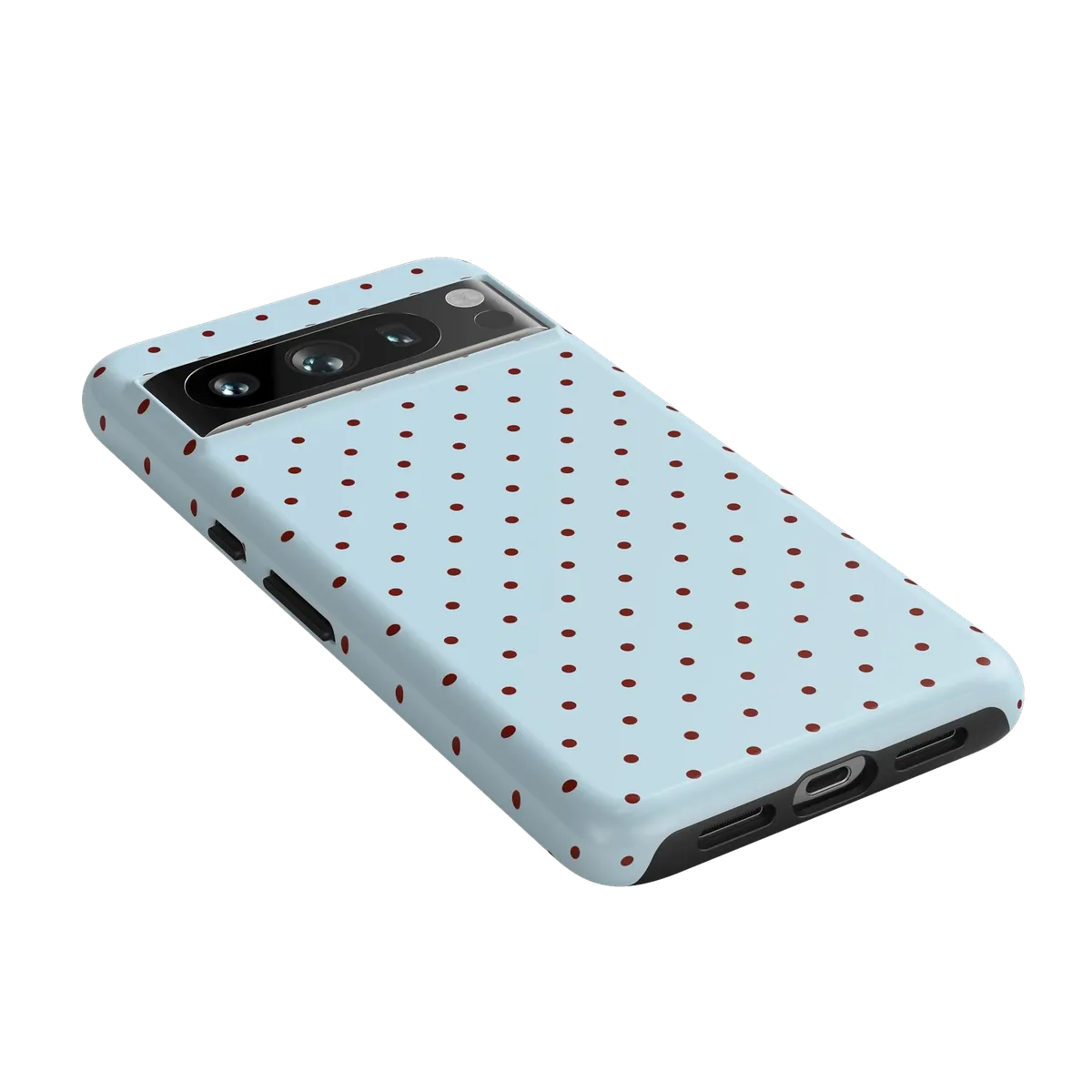 On the Dot | Blue Polka Dot Case