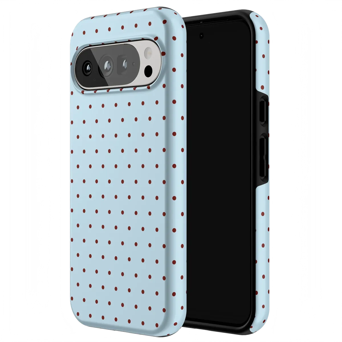 On the Dot | Blue Polka Dot Case