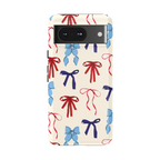 American Girlie | Red White & Blue Bows Case