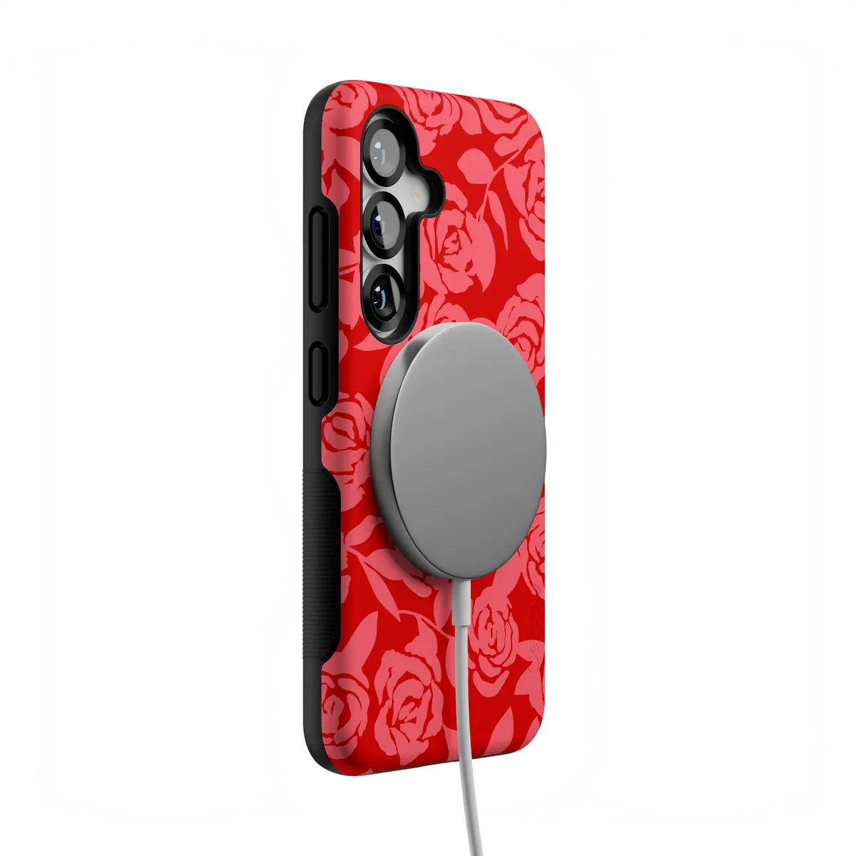 Final Rose | Red & Pink Floral Case