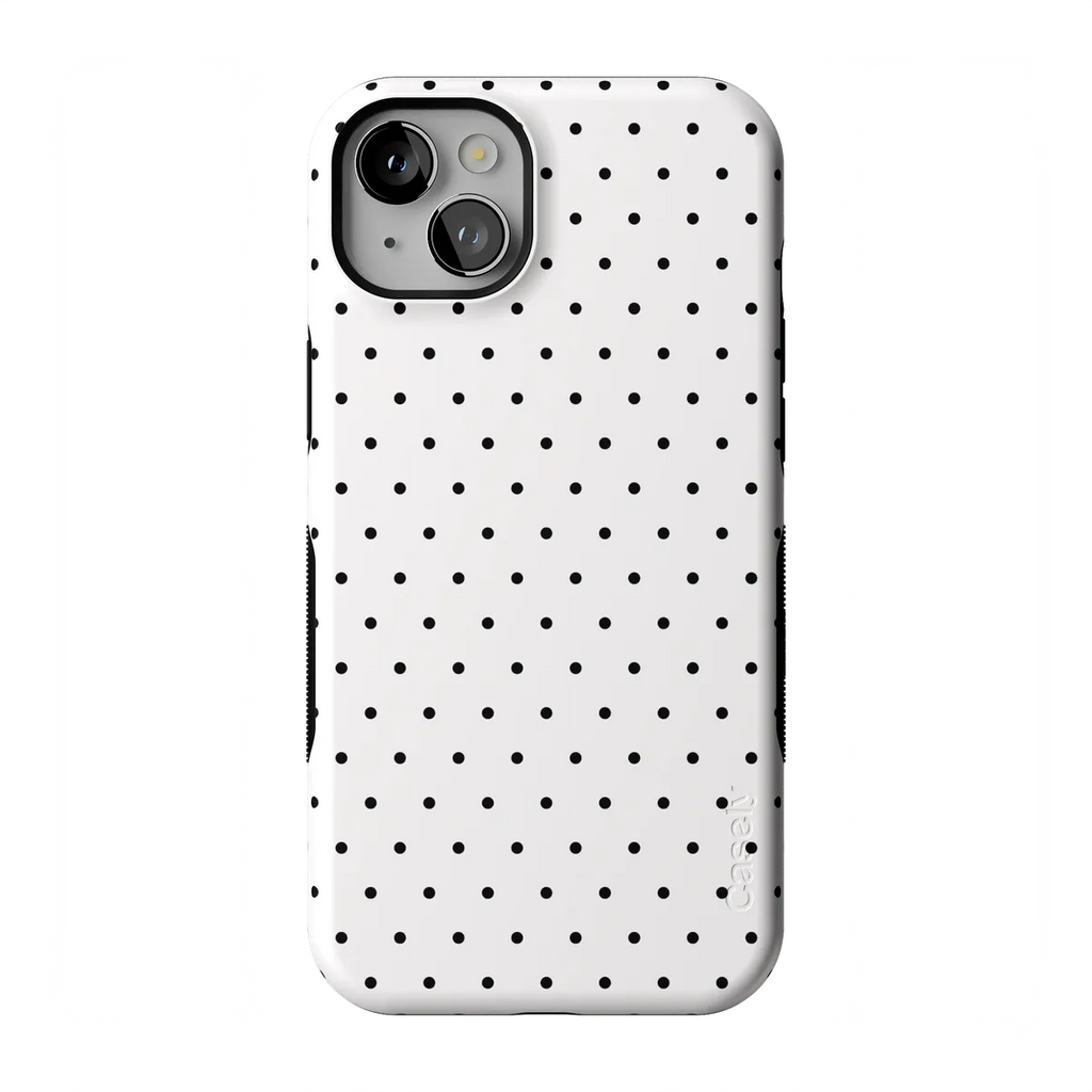 On the Dot | Black Polka Dot Case