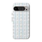 Cottage Stripe | Blue Floral Case