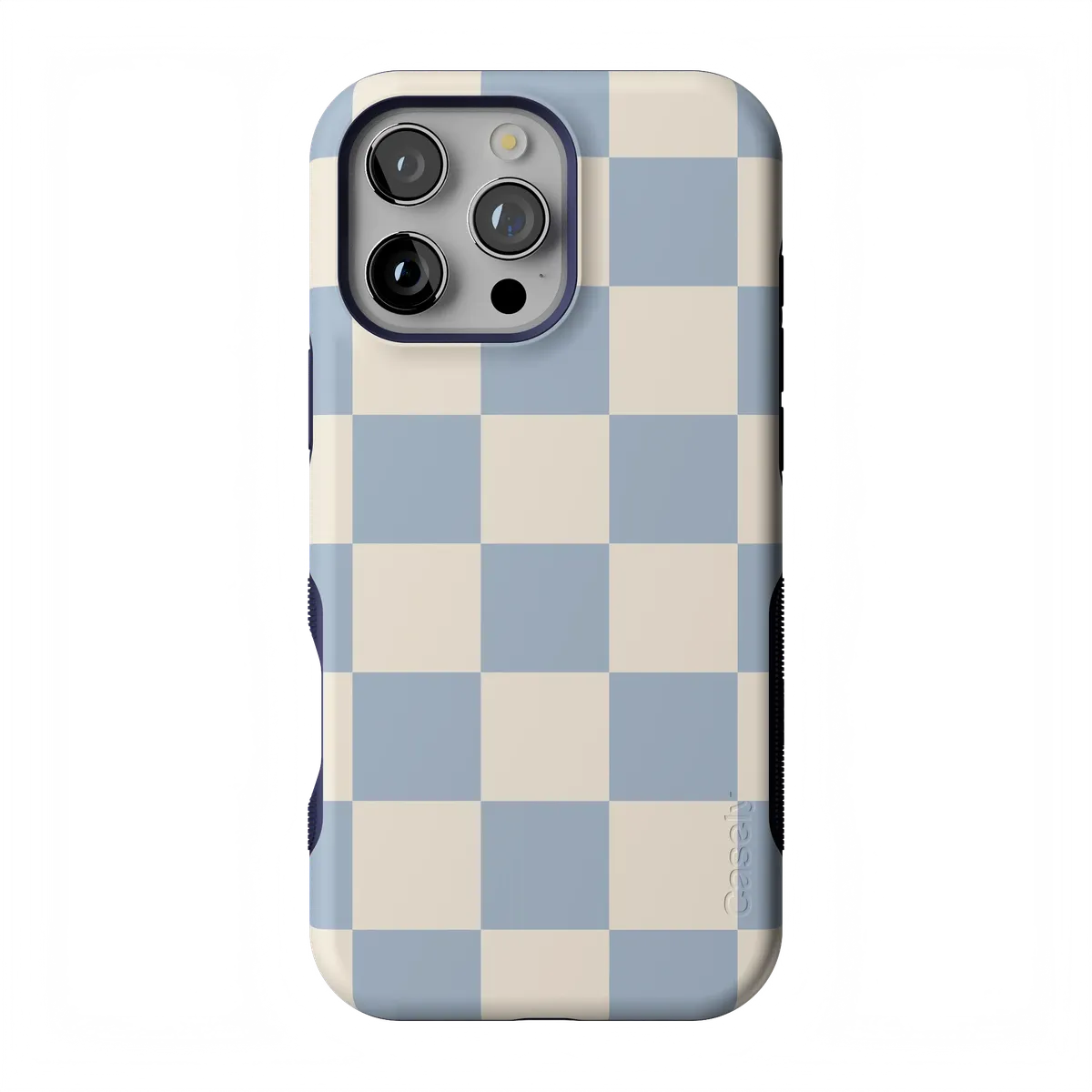 Fit Check | Light Blue Checkerboard Case