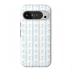 Cottage Stripe | Blue Floral Case